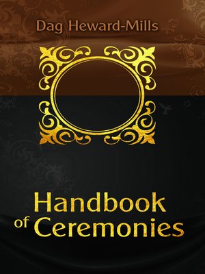 cover image of Handbook of Ceremonies